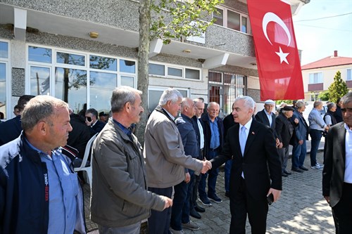 Vali Turan, Kocahıdır Köyümüzde gerçekleşen yağmur duasına katıldı…