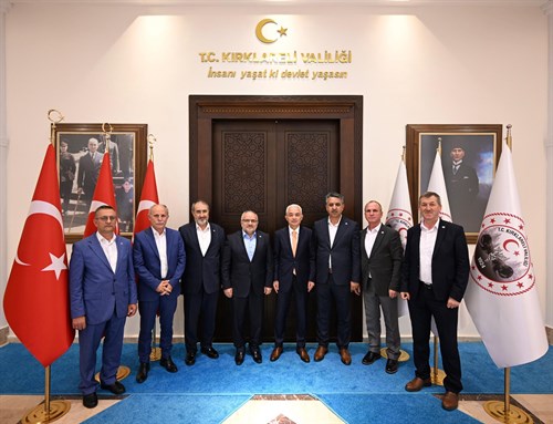 Valimiz Sayın Uğur Turan’a ziyaret…