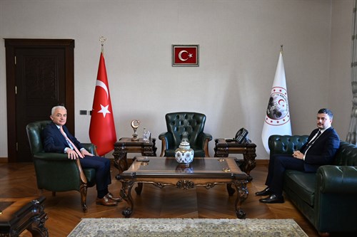 Valimiz Sayın Uğur Turan’a ziyaret…