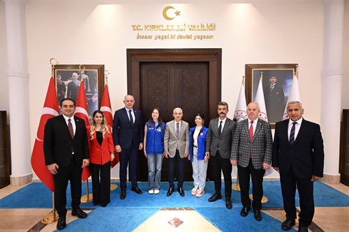 Valimiz Sayın Uğur Turan’a ziyaret…