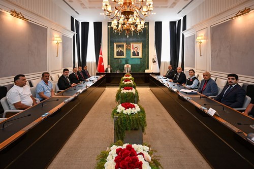 Balıkçı Barınakları Değerlendirme Toplantısı, Valimiz Sayın Uğur Turan başkanlığında gerçekleştirildi…