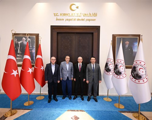 Valimiz Sayın Uğur Turan’a ziyaret…