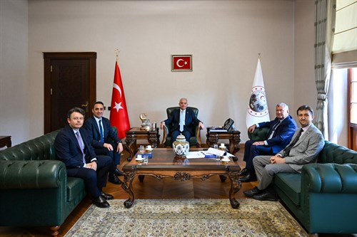 Valimiz Sayın Uğur Turan’a ziyaret…