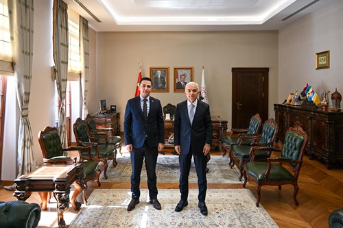 Valimiz Sayın Uğur Turan’a ziyaret…