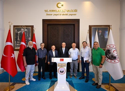 Valimiz Sayın Uğur Turan’a ziyaret…